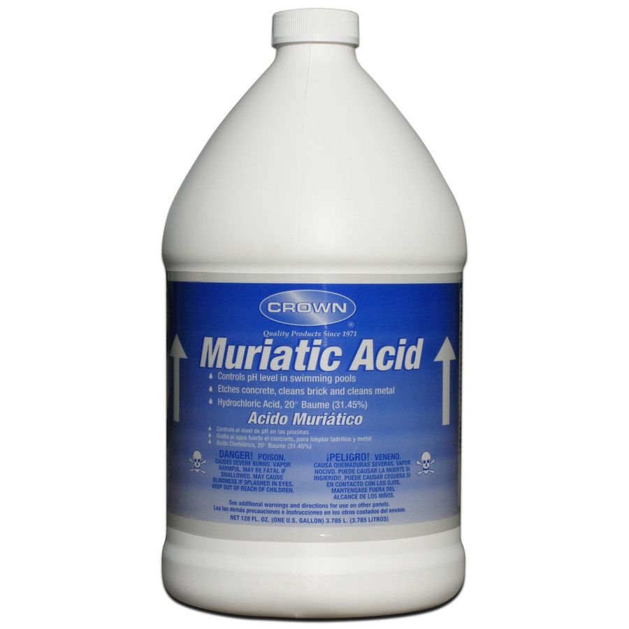 Muratic Acid from paint dept